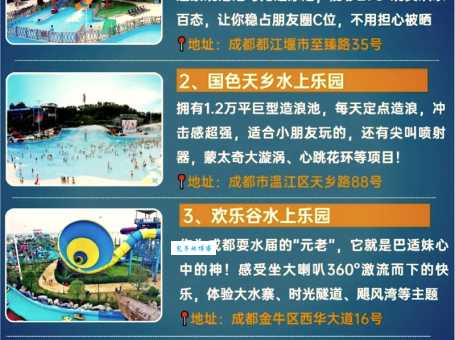 成都欢乐谷水上世界好玩吗？游玩攻略来了！