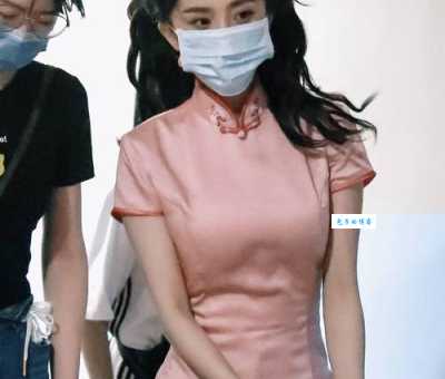 杨幂这身材绝了！双马尾白T造型尽显少女感！