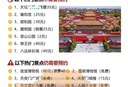 2024北京春节旅游攻略：热门景点交通住宿推荐！