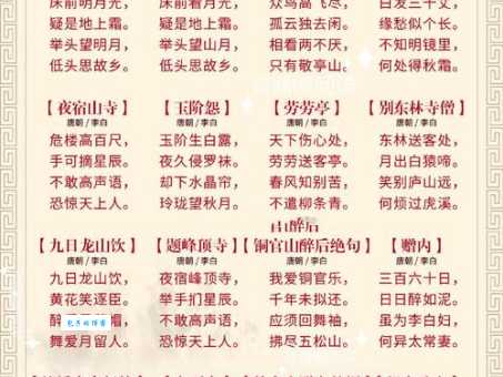 清湍鸣回溪下一句是什么？带你走进李白诗词