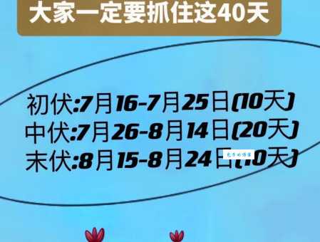 入伏时间是怎么确定的？几个简单方法告诉你！