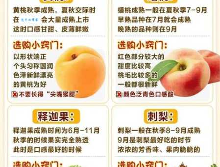 想知道秋天有什么水果？这份清单让你垂涎欲滴