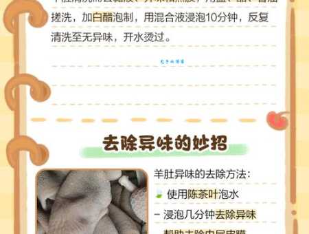 羊肚怎么洗才能彻底干净？简单步骤轻松搞定