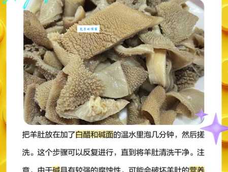 羊肚怎么洗才能彻底干净？简单步骤轻松搞定