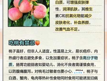 和桃子一起吃会中毒的食物有哪些？详解桃子饮食禁忌
