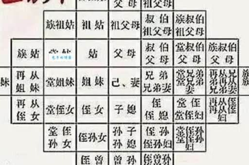 历史上“九族”的含义是什么？分别指哪些亲属关系？