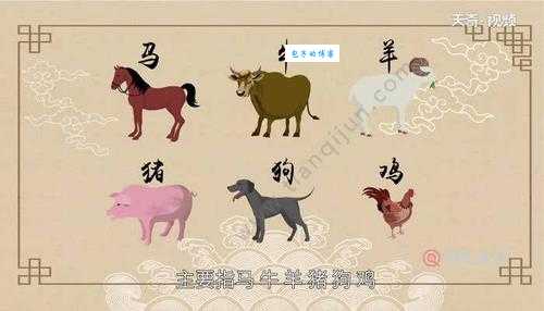 六畜指的是哪六种动物？详解六畜的起源和文化意义