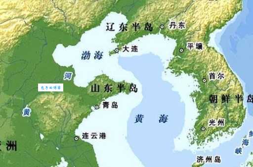 搞懂中国的四大海：渤海、黄海、东海、南海位置及特点