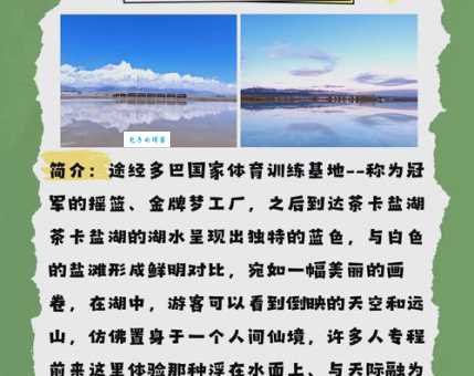 想去茶卡盐湖？先了解它所在的省份！