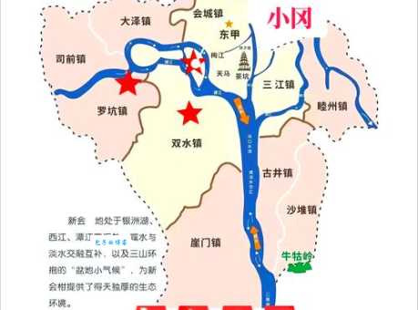 江门市下辖哪些区县？新会区是不是江门市管辖的？