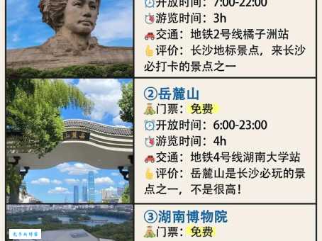 长沙旅游景点介绍：必去景点推荐，玩转星城长沙！