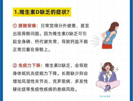 维生素d的作用及功能科普 如何正确补充维生素d