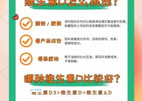 维生素d的作用及功能科普 如何正确补充维生素d