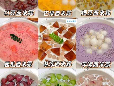 西米露的西米原料怎么来的西米的来源和制作方法