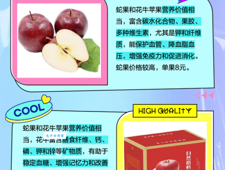 蛇果和苹果有什么区别 教你一眼分辨这两种水果
