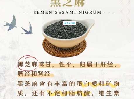 黑芝麻的功效与作用有哪些 黑芝麻的正确食用方法介绍