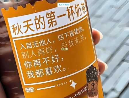 秋天第一杯奶茶什么意思代表什么朋友圈爆火原因