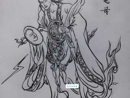 电母是什么意思 中国传统神话里的电光女神