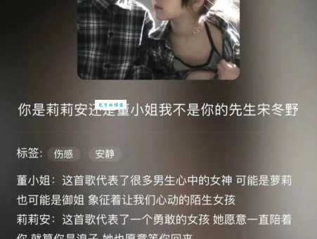 宋冬野百科详细介绍 听董小姐背后的创作故事