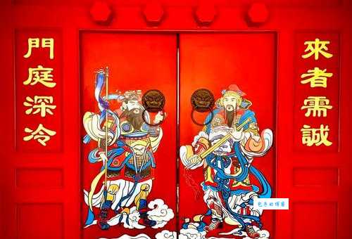 门神左右贴错不吉利正确方法在这里