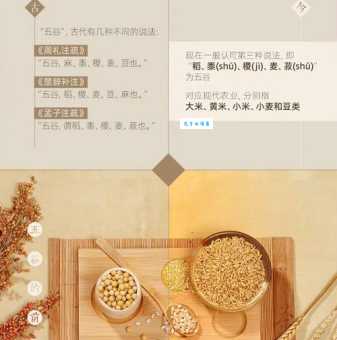 六谷与现代生活中国古代主要谷物今天的地位