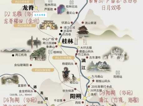 漓江上游的名称和地理特点全解析