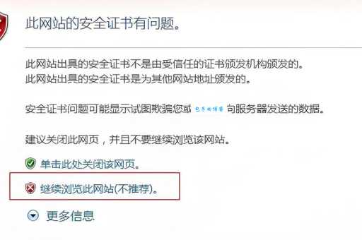 已阻止此网站显示有安全证书错误如何解决