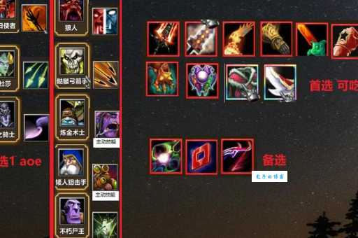 dota黑暗游侠出装指南 顺风逆风装备选择
