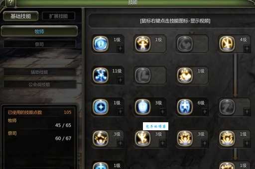 龙之谷祭祀加点攻略 新手必看技能分配技巧