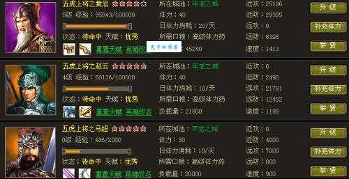 烽火战国6星英雄技能详解 实战效果测评
