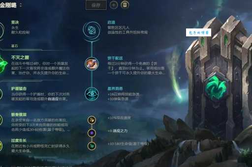 版本最强璐璐符文 职业选手都在用这套