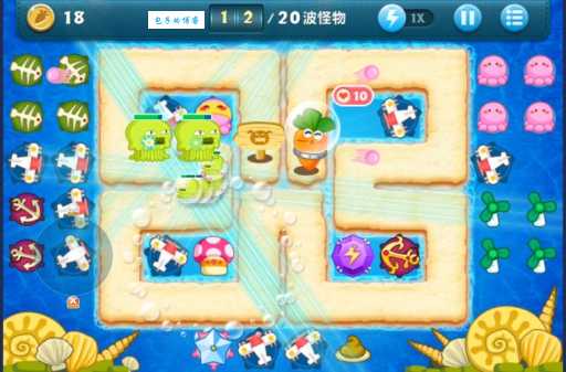 保卫萝卜深海1怪物图鉴 了解敌人弱点轻松通关