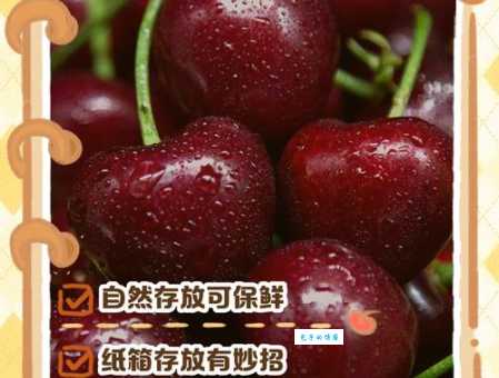 车厘子怎么保存更新鲜?这种错误方法千万别用
