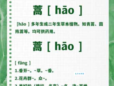 草字头有什么字？这些草字头汉字你认识吗