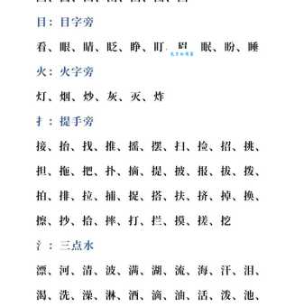 够的部首是什么？快速掌握汉字偏旁部首基础知识