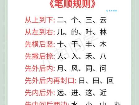 专的笔顺有什么规则?专业老师来揭秘!