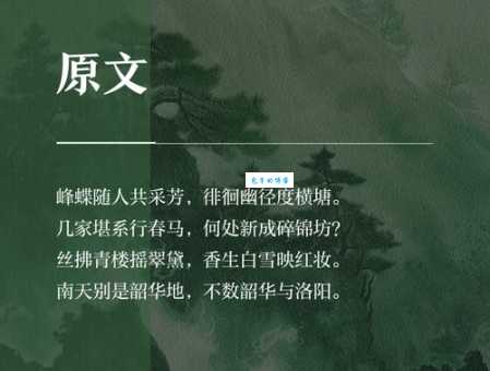 寻花问柳解释不清楚？看这里轻松搞懂！