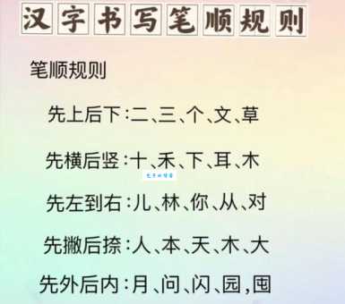 招笔顺写错会怎样?搞清规则避免闹笑话!