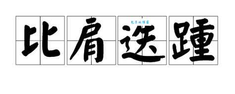 不懂比肩迭迹的意思？这些讲解别错过