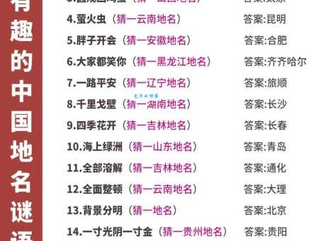 解密经典谜语：见脸不见发(打一内蒙地名)背后的故事！