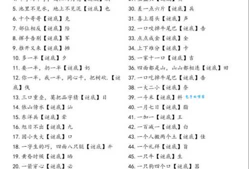 解开谜团：我有一物长得奇,半身生双翅,半身长四蹄(打一字) 答案公布！