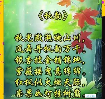 探寻秋水长天的意思是啥?带你感受诗意秋景!