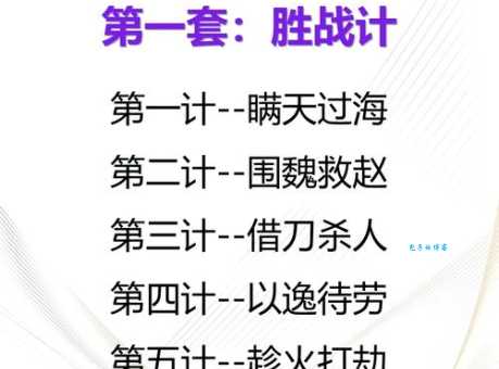 三十六计选上策打一字怎么猜？老玩家教你诀窍！