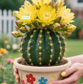 仙人球开花是什么兆头？教你如何催旺家里的财运！