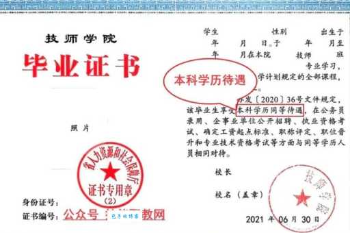 什么是试点本科?毕业以后学历证书国家承认吗?