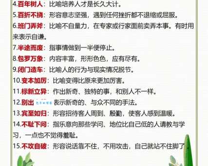 有根有底的意思用在哪里?这几个场景最常用!