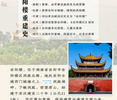 岳阳楼在哪个省份你知道吗？它到底有什么特殊意义？