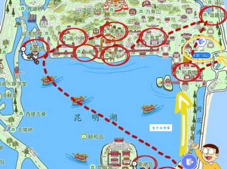 颐和园的景点介绍全攻略游玩路线图新手必看