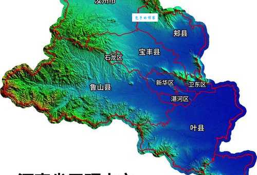 平顶山占地面积多少平方千米？市区和县区分别有多大？