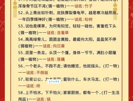 心怀鬼胎打一正确答案详解，教你轻松猜出这个灯谜！